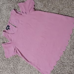 BY&BY Cold Shoulder Blouse